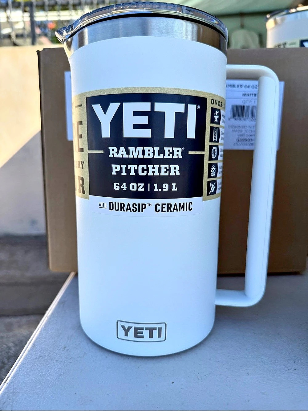 YETI Rambler 64 oz Pitcher White 64 oz